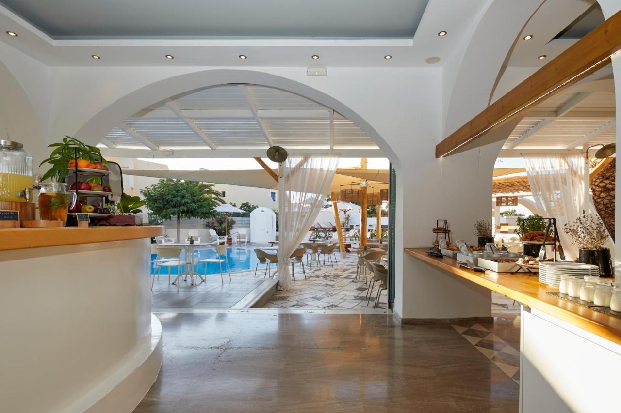 Hermes Hotel Kamári エクステリア 写真